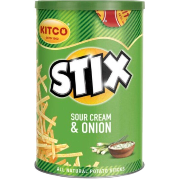 Kitco Potato Stix Sour Cream & Onion 6x40g