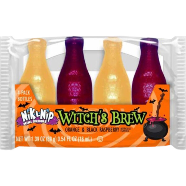 Nik-l Nip WItch's Brew Four Pack Halloween 18