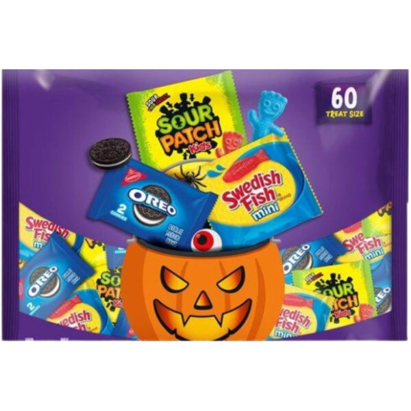 Sour Patch/Swedish Fish Red Halloween Oreo 60ct