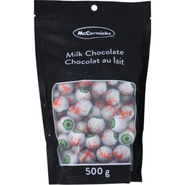 McCormicks Chocolate Eyeball Zip Bag 12x500g