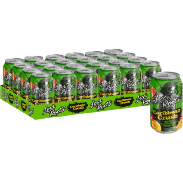 Levi Roots Caribbean Crush Can British 24x 330ml (Best Before May 31 2025)