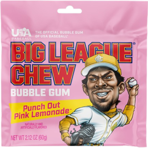Big League Chew Pink Lemonade 12