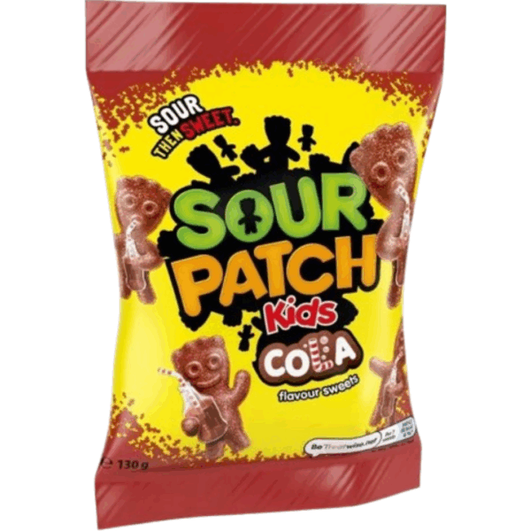 Sour Patch Kids Cola British 10x130g
