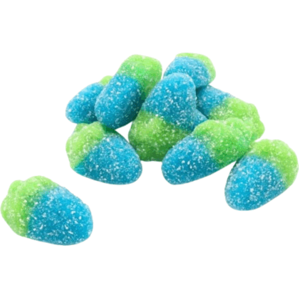 Kingsway Mini Fizzy Blue Raspberries British 3Kg