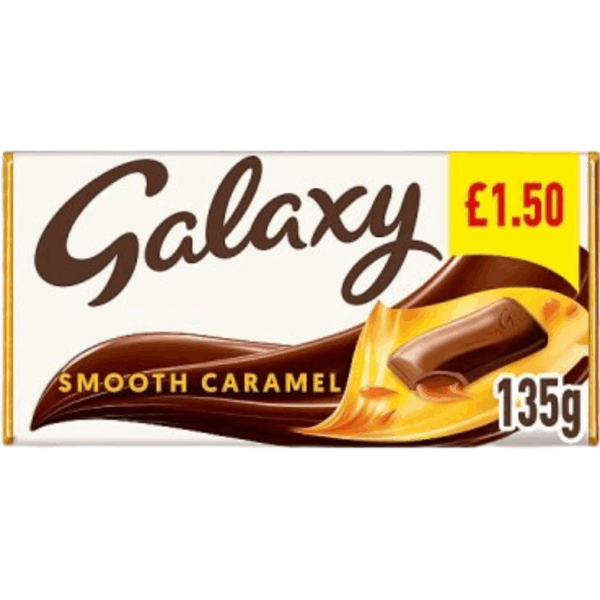 Galaxy Caramel Block Pre Priced British 24x135g