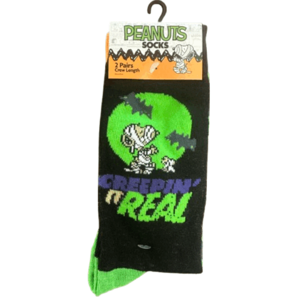 Peanuts Halloween Socks Two Pack 6