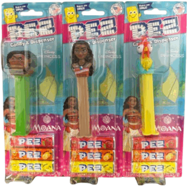 PEZ Blister Moana Assortment 12
