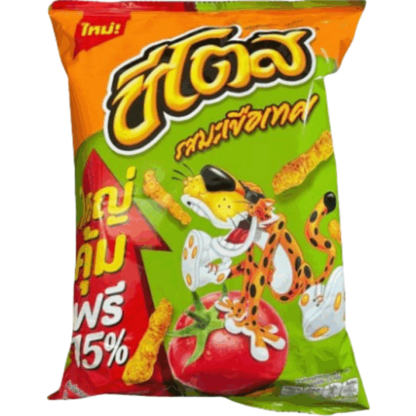 Cheetos Puff Corn Snack Tomato Thailand 18x66g
