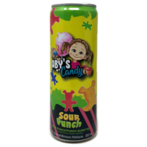 Aby's Candy Sparkling Drink Sour Punch 12x355ml
