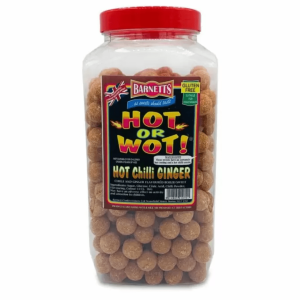 Barnetts Hot Or Wot Hot Chilli Ginger Jar 3kg