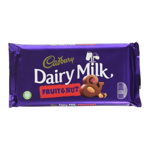 Cadbury Dairy Milk Fruit & Nut British 15x180g