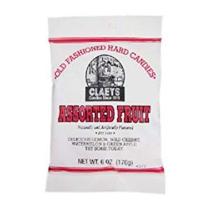 Claeys Hard Candies Assorted Fruit 24x6oz