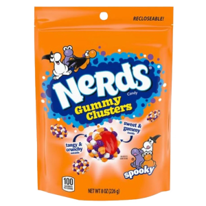 Ferrara Nerds Spooky Gummy Clusters Halloween 6x8oz