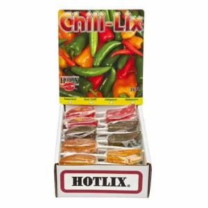 Hotlix Chili-Lix Sucker Assorted 36
