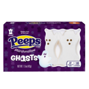 Just Born Peeps Marshmallow Ghosts Three Pack Halloween 24x1.5oz