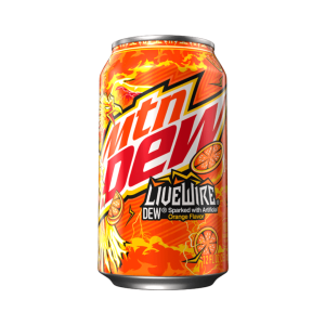 Mountain Dew Live Wire Soda USA 12x355ml (Best Before August 17 2026)