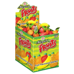 Rose Sherbet Fruits British 100x10g