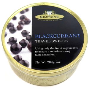 Simpkins Drops Blackcurrant British 6x200g