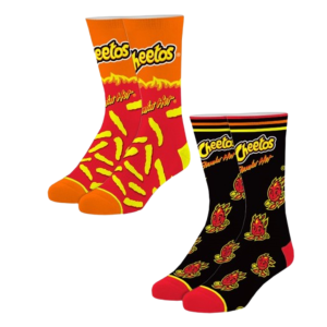 Flamin Hot Cheetos Mens Socks Two Pack 6
