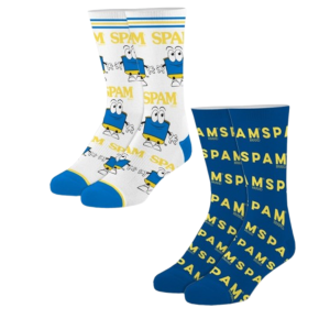 Spam Mens Socks Two Pack 6