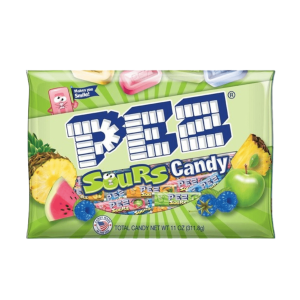PEZ Sour Fruit Laydown Bag 11oz