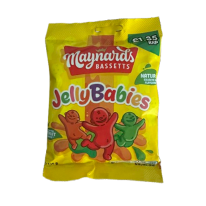 Bassetts Jelly Babies Price Marked British Peg Bag 10x130g