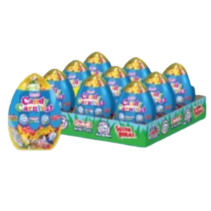 Charms Candy Carnival Filled Jumbo Egg Easter 9x5oz