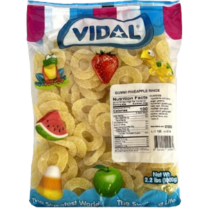 Vidal Bulk Pineapple Rings 2.2lb