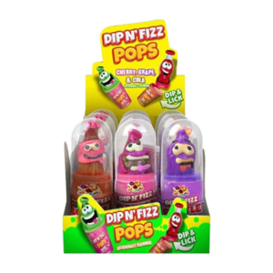 Alberts Dip N' Fizz Bottle Pops 12x1.41oz