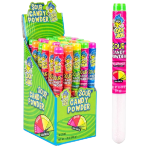 Koko's Lock Jaw Sour Tubes Powder Candy 30x0.49oz