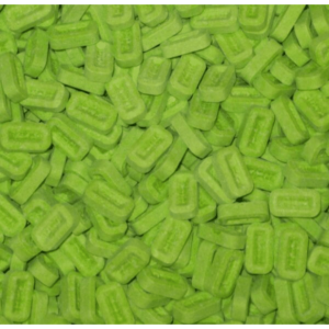 PEZ Bulk Unwrapped Refill Sour Green Apple Candy 10lb