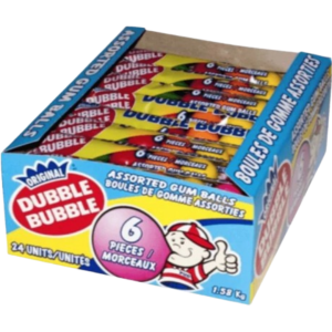 Concord Dubble Bubble Assorted Gumballs 24