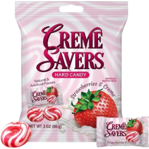Creme Savers Strawberry & Creme 12x3oz