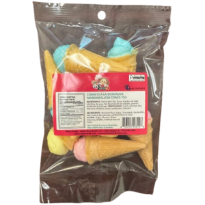 Aby's Marshmallow Sugar Cone 24x75g