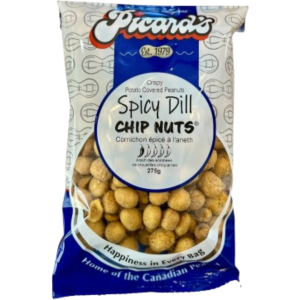 Picard's Chip Nuts Spicy Dill Peg Bag 6x275g