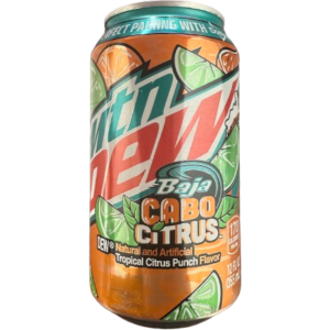 Mountain Dew Baja Cabo Citrus Punch 12x355ml (Best Before October 20 2025)