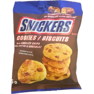 Snickers Cookie With Chocolate Chip Peg Bag 24x85g