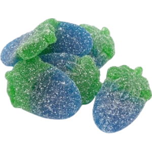 Kingsway Mega Value Fizzy Blue Raspberries Vegan British 2.5Kg