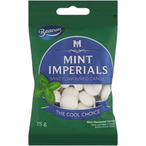 Beacon Mint Imperials South Africa Peg Bag 24x75g - Pacific Candy East