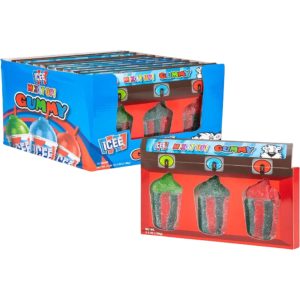 Koko's Three Pack Icee Mix It Up Gummy Machine Set 12x150g