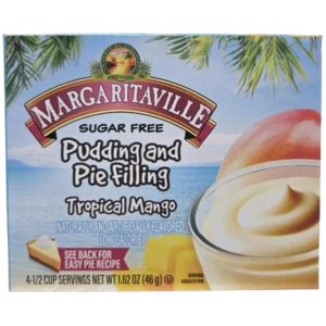 Margaritaville Sugar Free Pudding and Pie Filling Tropical Mango 12x1.62oz
