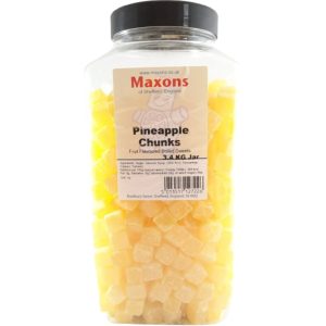 Maxon Unwrapped Pineapple Chunks Jar British 3.4Kg