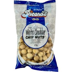 Picard's Chip Nuts White Cheddar Peg Bag 6x275g