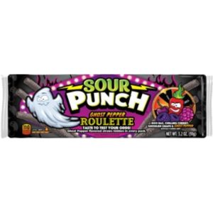 Sour Punch Ghost Pepper Roulette Straws 24x3.2oz