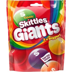 Skittles Giant Fruits Peg Bag 15x132g