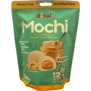 Royal Family Mochi Peanut Butter Vegan Taiwan Peg Bag 12x180g