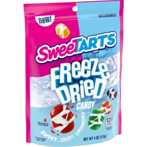 Ferrara Sweetarts Freeze Dried Candy 8x4oz