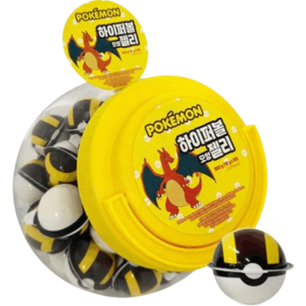 Pokemon Hyper Ball Shape Jelly Korean 50x18g