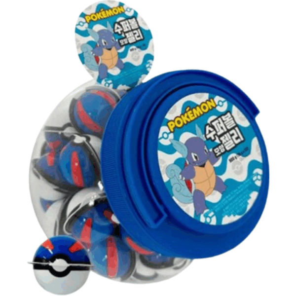 Pokemon Super Ball Shapped Jelly 50x18g