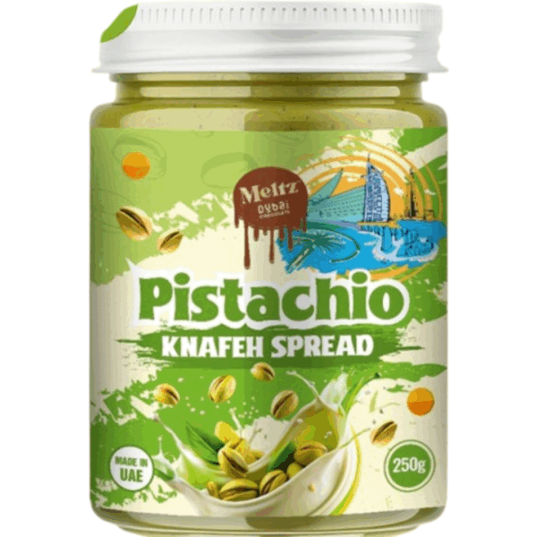 Meltz Dubai Pistachio Knafeh Spread 4x250g